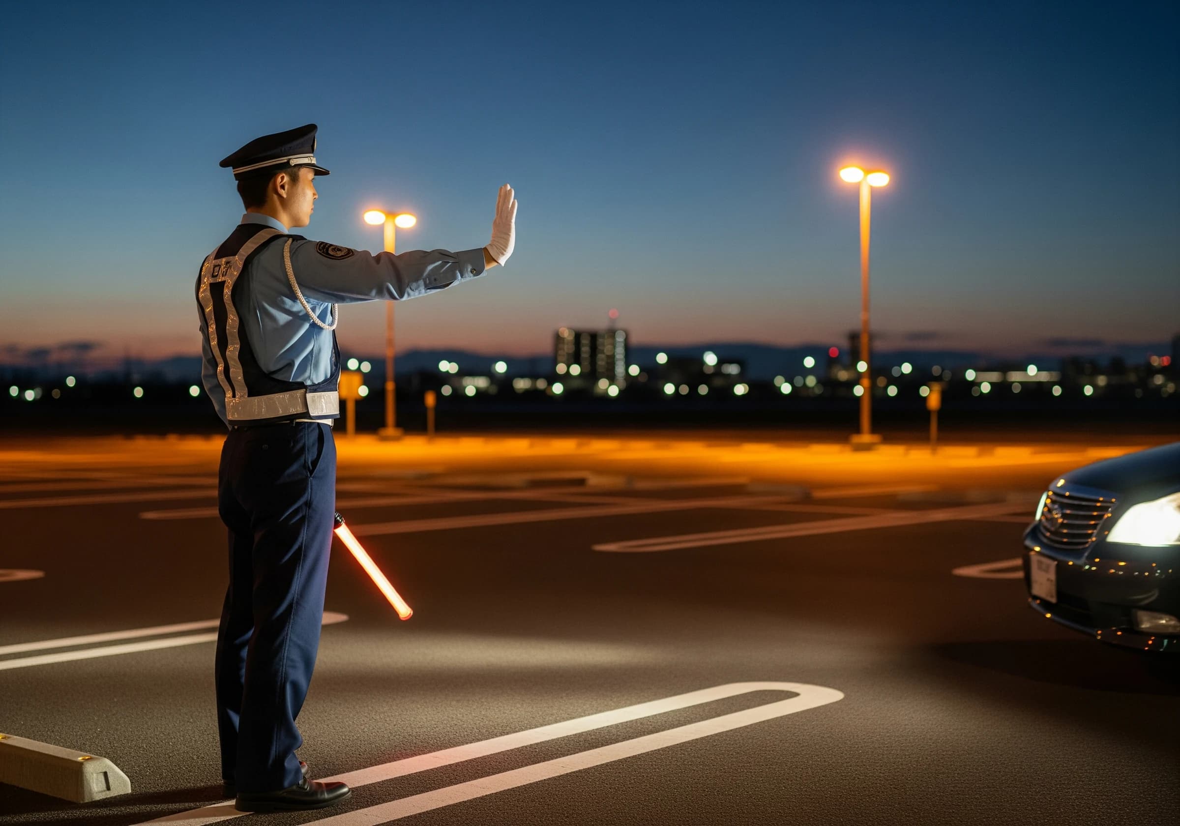 駐車場警備
